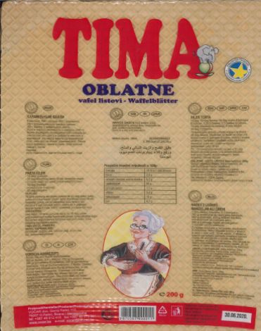 Tima oblatne